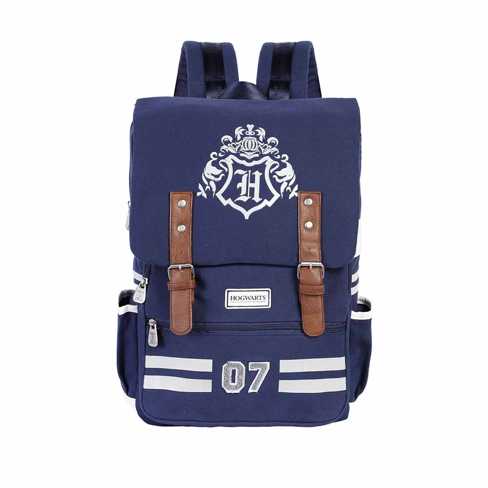 Harry Potter - Sac à dos Oxford bleu
