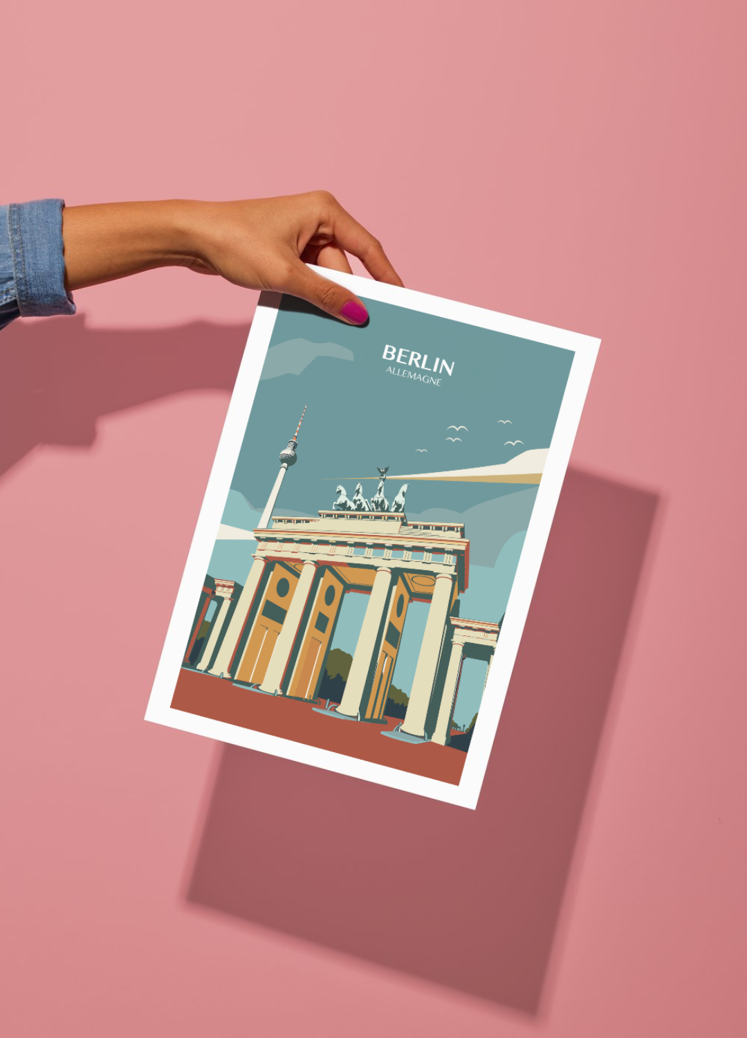 Affiche voyage à Berlin 🇩🇪