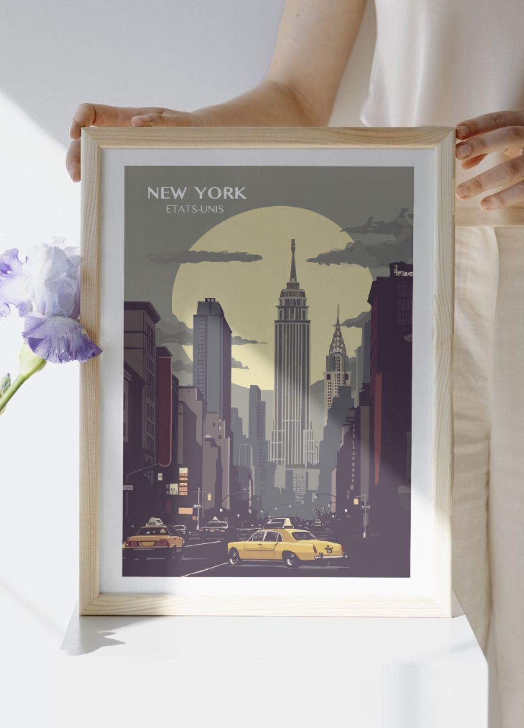 Affiche voyage à New York 🇺🇲