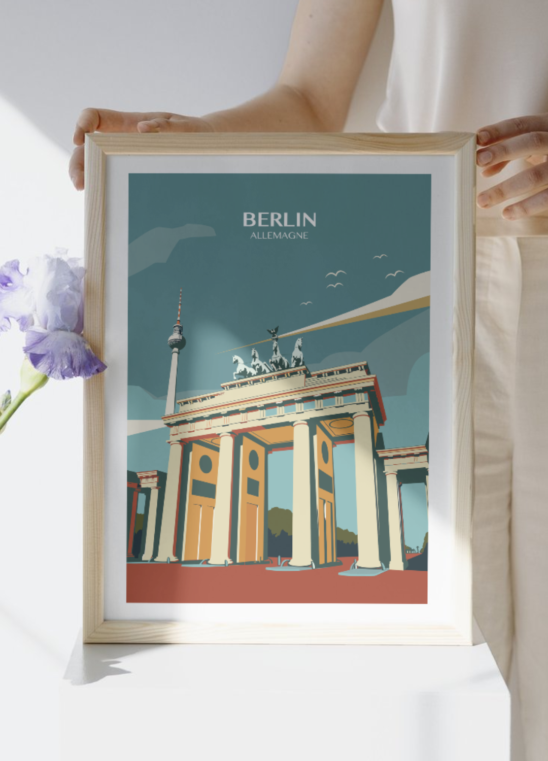 Affiche voyage à Berlin 🇩🇪