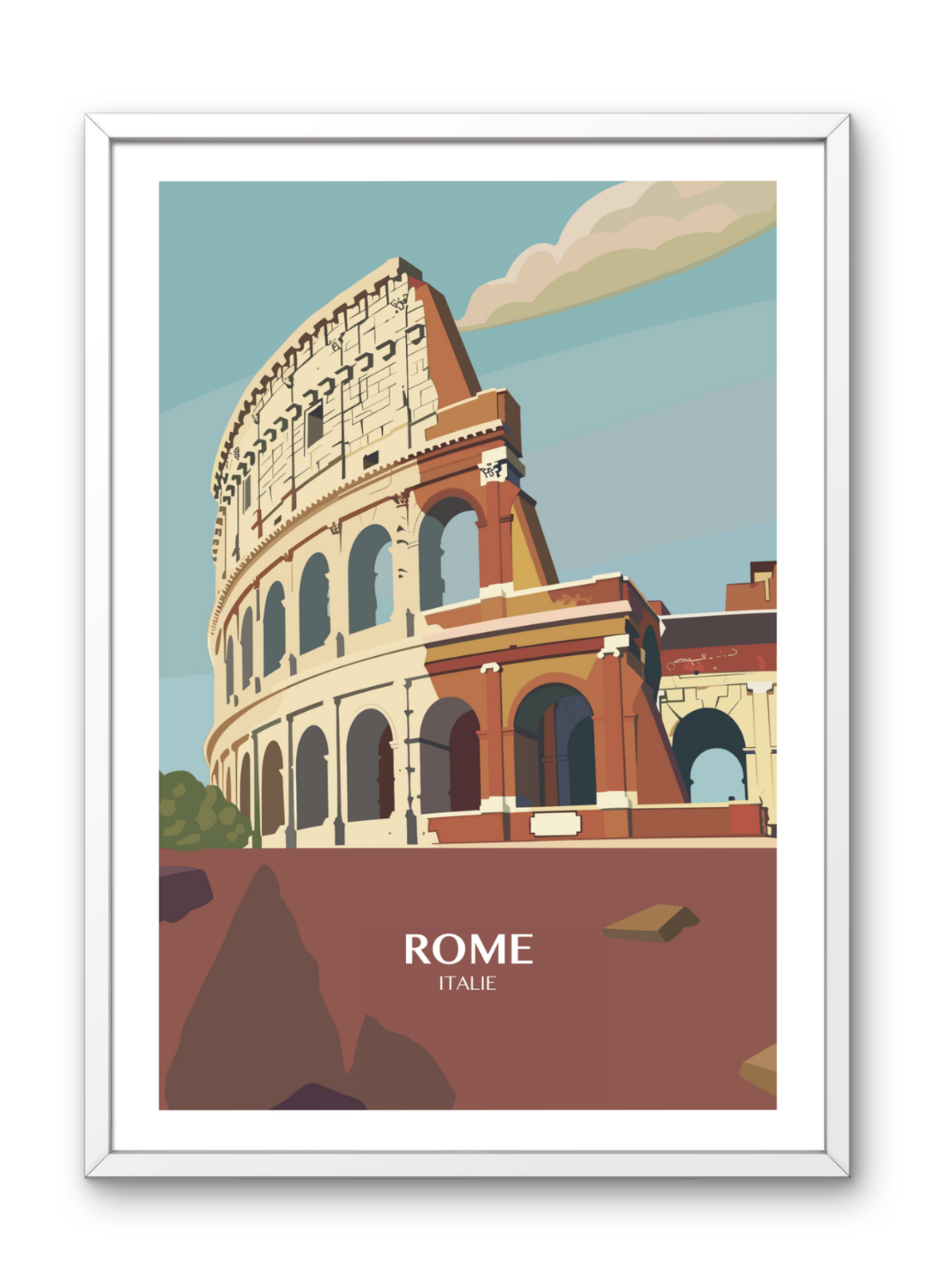 Affiche voyage à Rome 🇮🇹