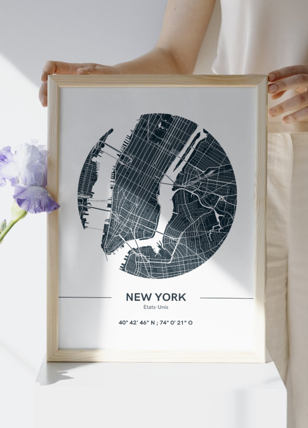 Affiche Plan de New York