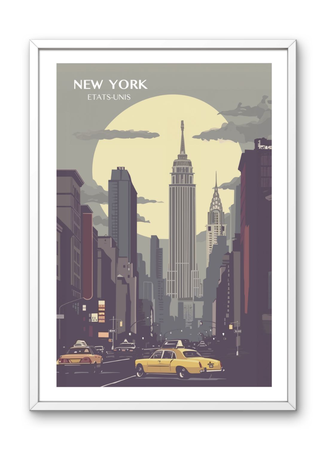 Affiche voyage à New York 🇺🇲