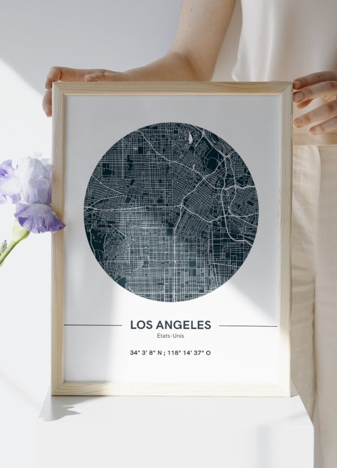 Affiche Plan de Los Angeles