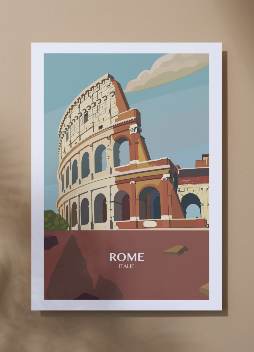 Affiche voyage à Rome 🇮🇹