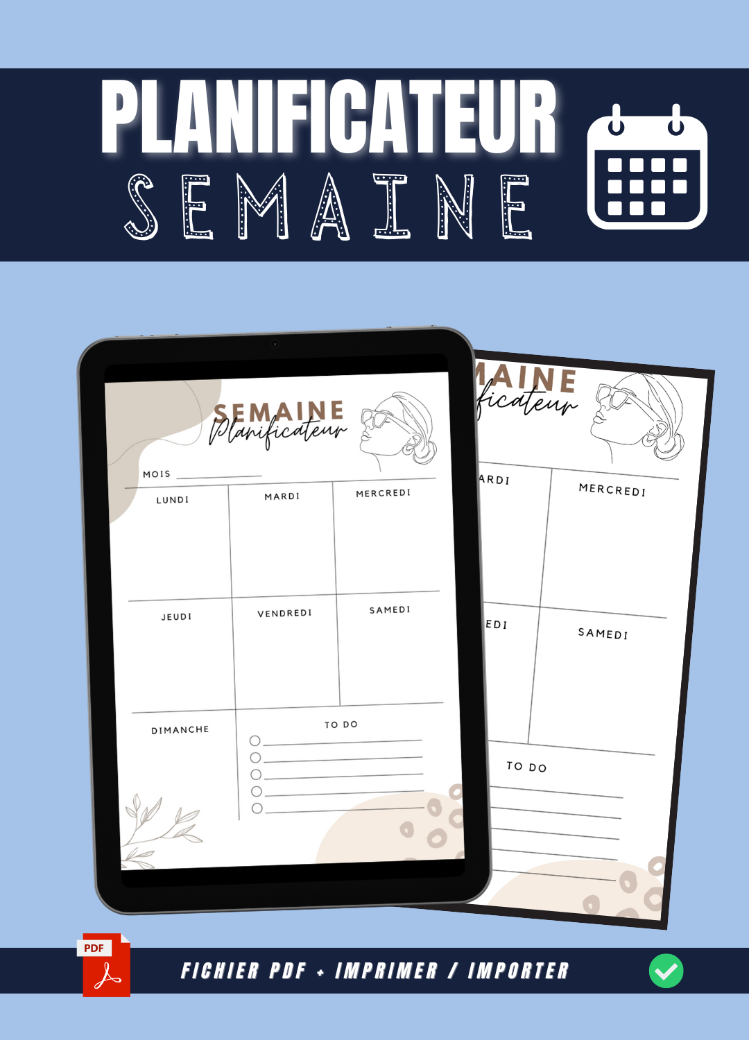 Planificateur de semaine