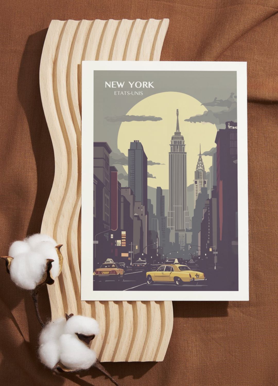 Affiche voyage à New York 🇺🇲
