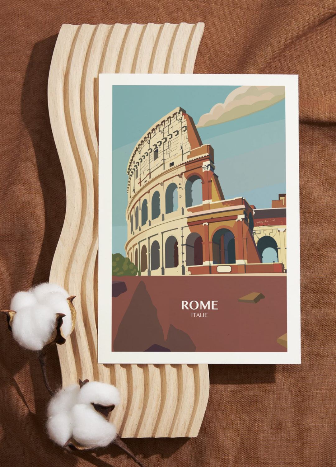 Affiche voyage à Rome 🇮🇹