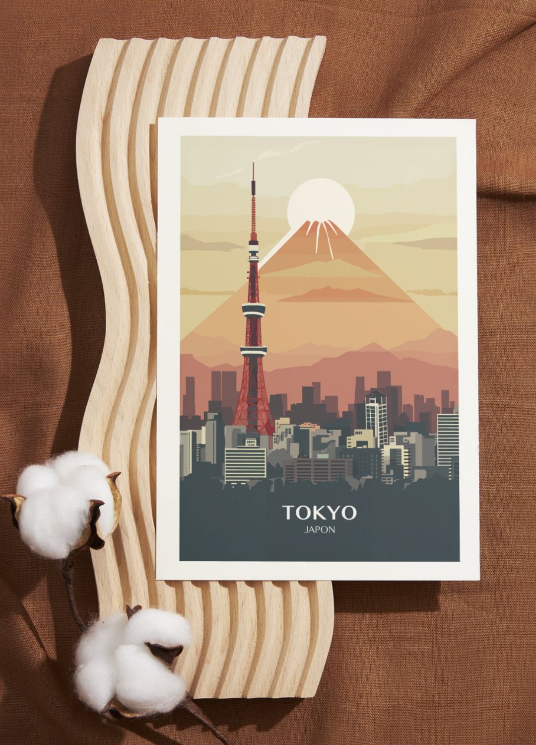 Affiche voyage à Tokyo 🇯🇵