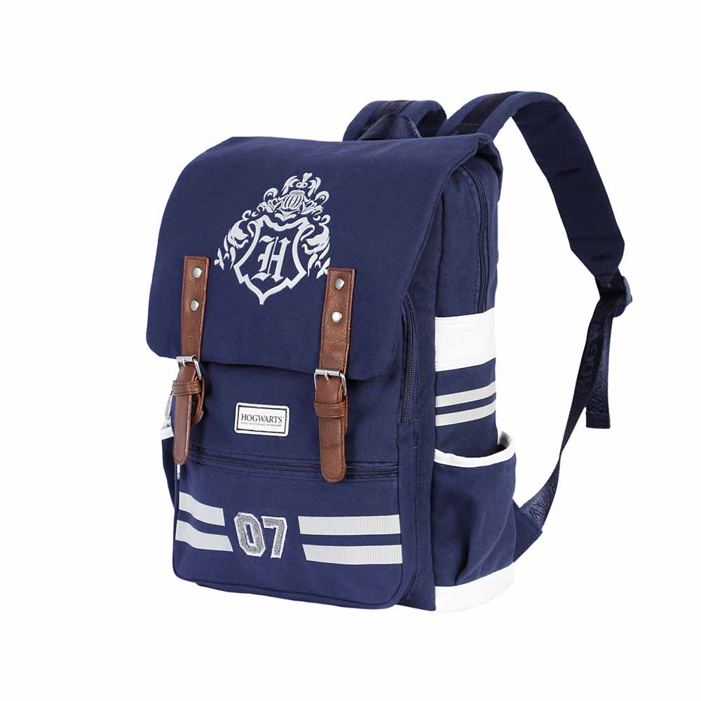 Harry Potter - Sac à dos Oxford bleu