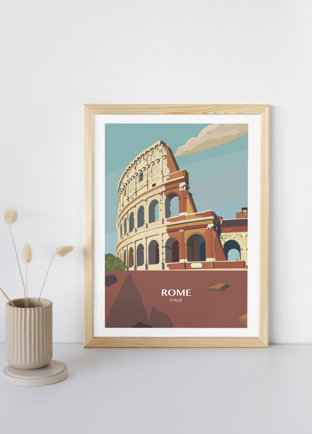 Affiche voyage à Rome 🇮🇹