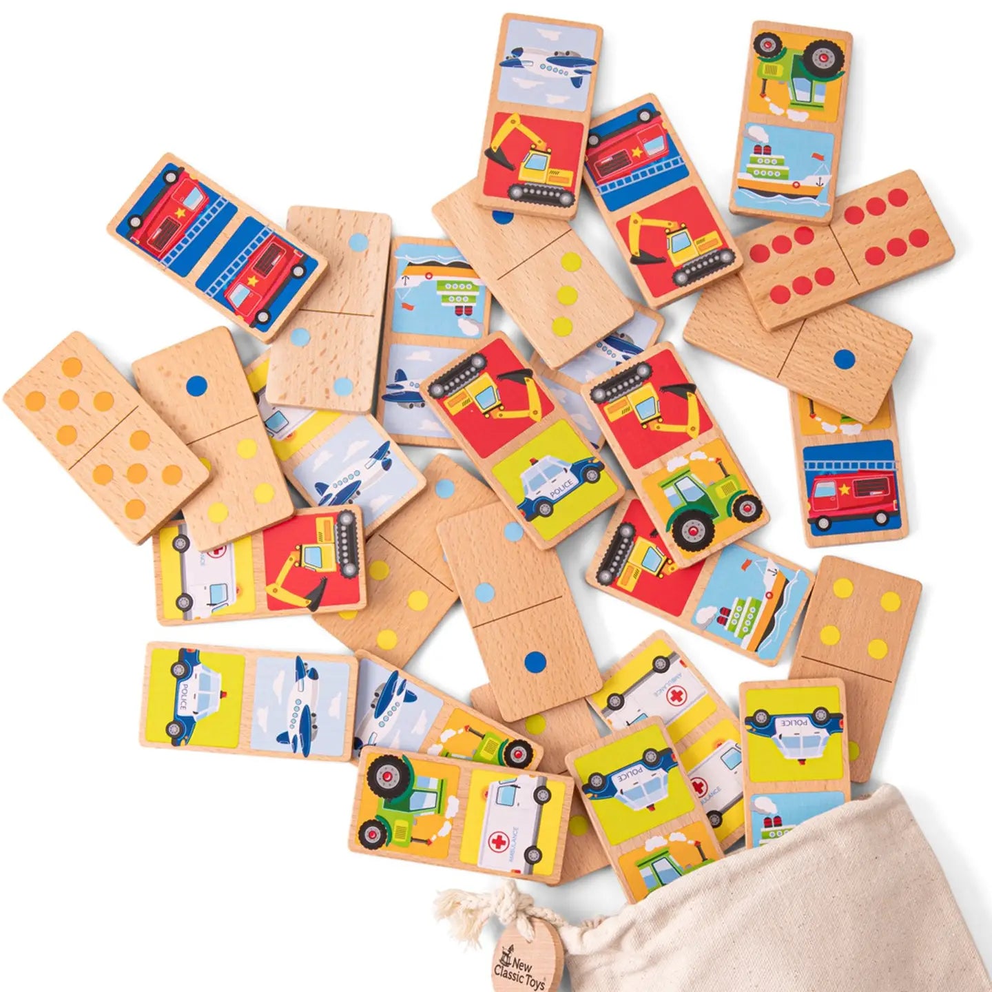 Domino - Les véhicules