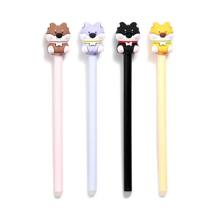 Stylo effaçable - Chien Shiba