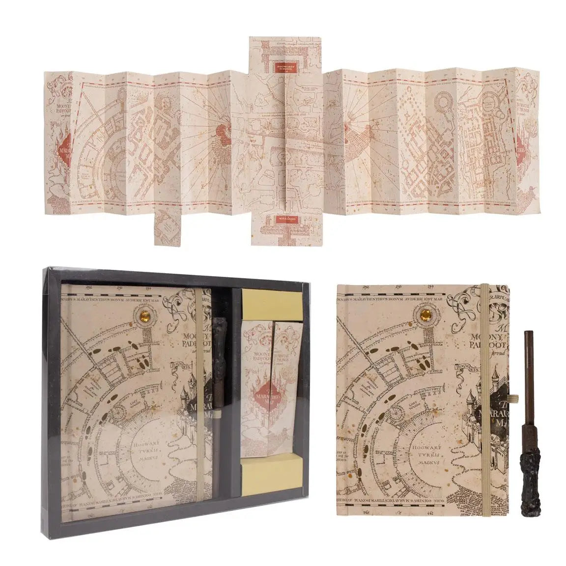 Harry Potter - Set de papeterie carte du Maraudeur