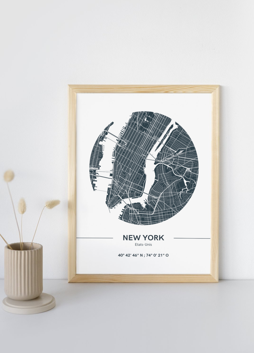 Affiche Plan de New York