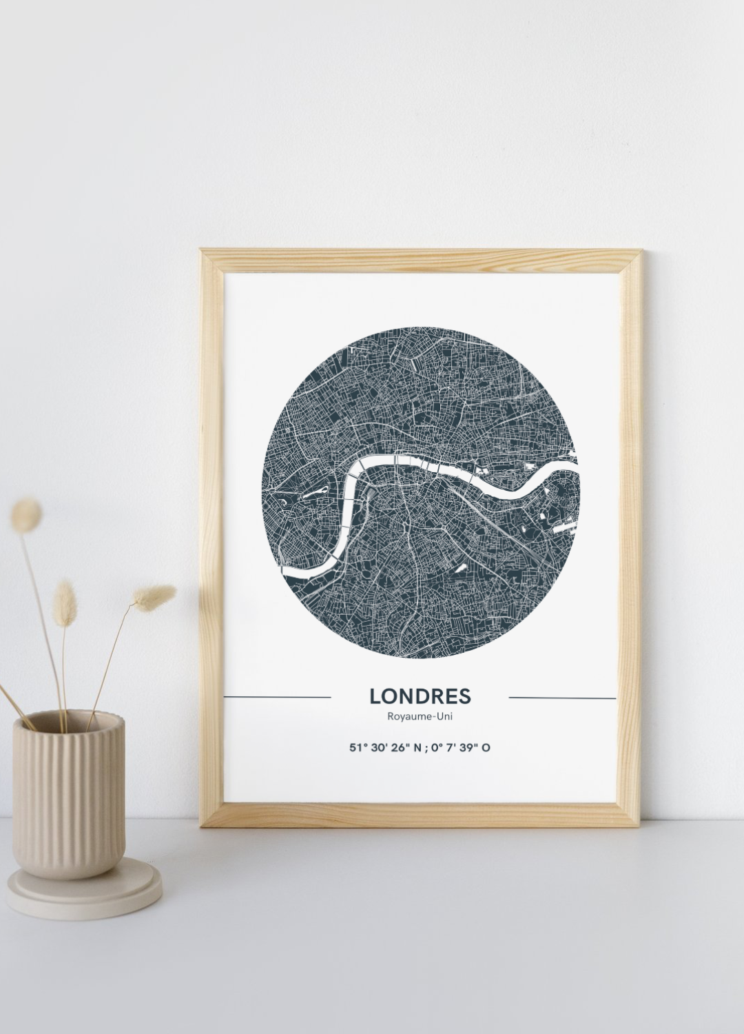 Affiche Plan de Londres