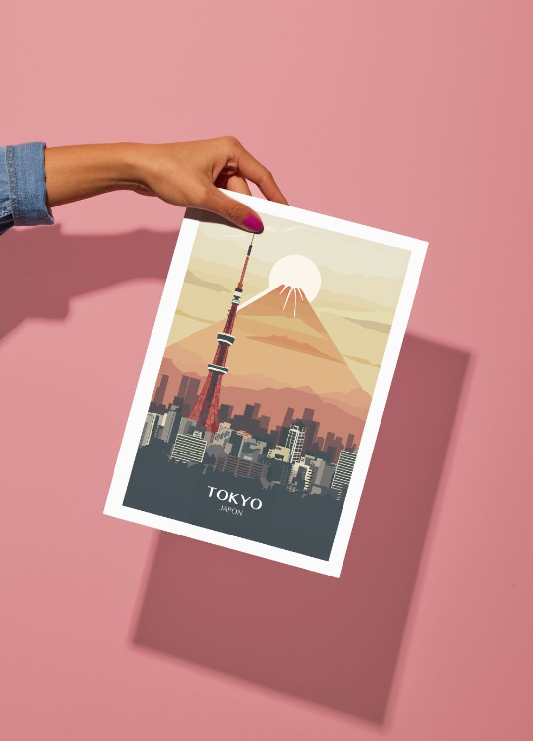 Affiche voyage à Tokyo 🇯🇵