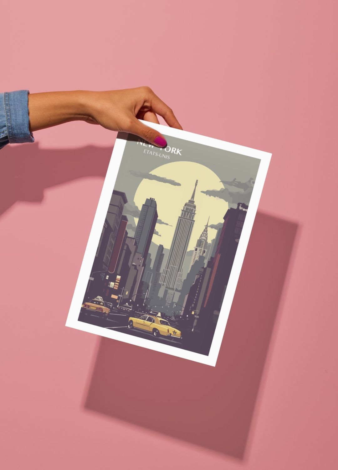 Affiche voyage à New York 🇺🇲