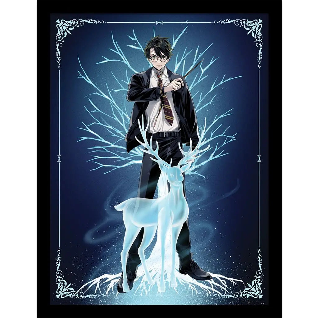Affiche encadrée - Harry Patronus