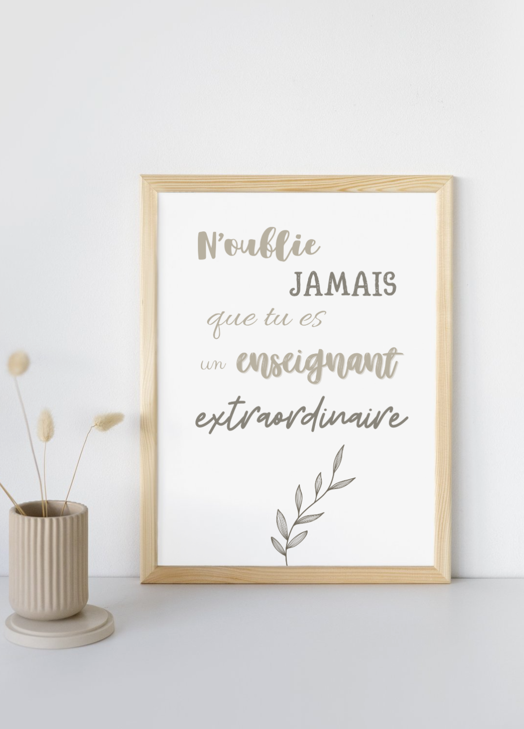 Affiche enseignant.e extraordinaire