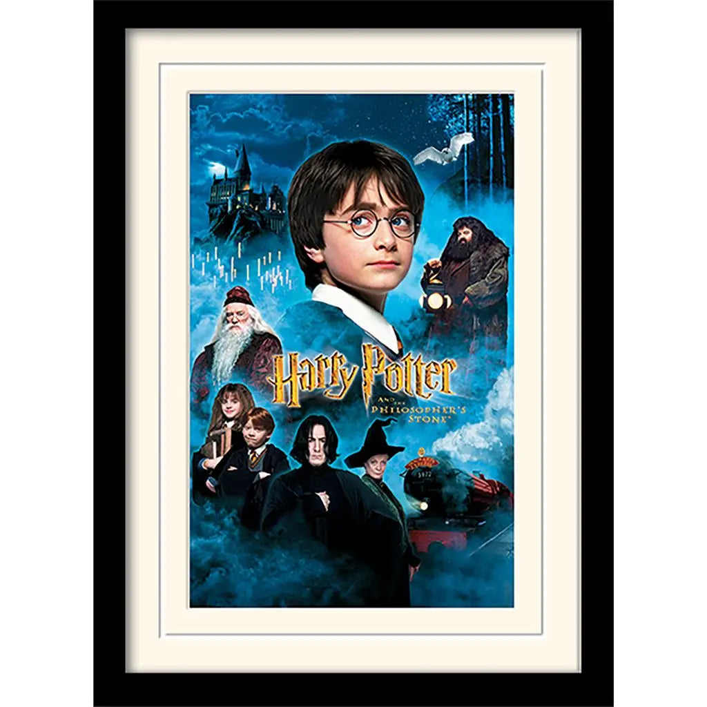 Affiche encadrée - Harry Potter à l'école des sorciers