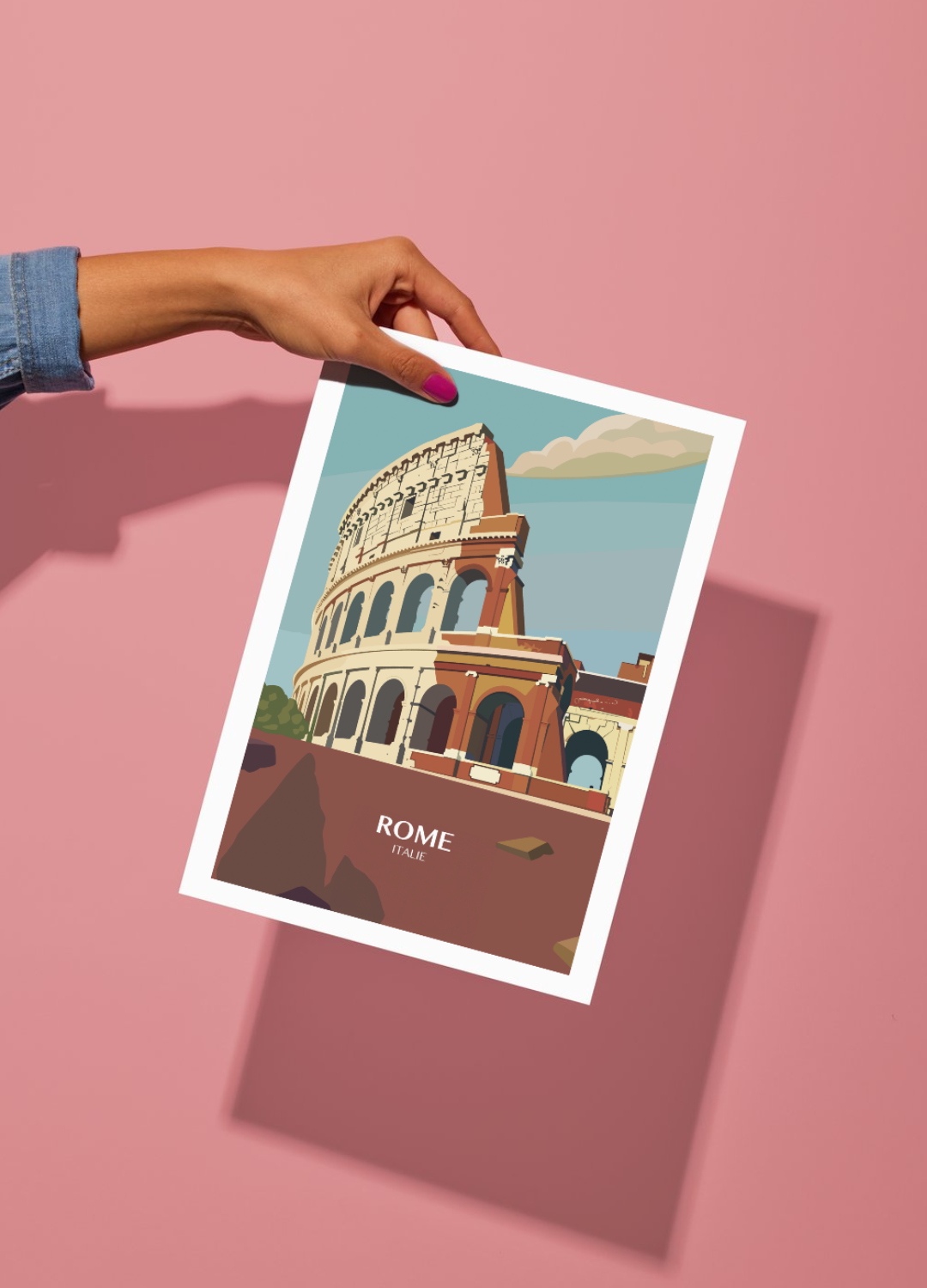 Affiche voyage à Rome 🇮🇹