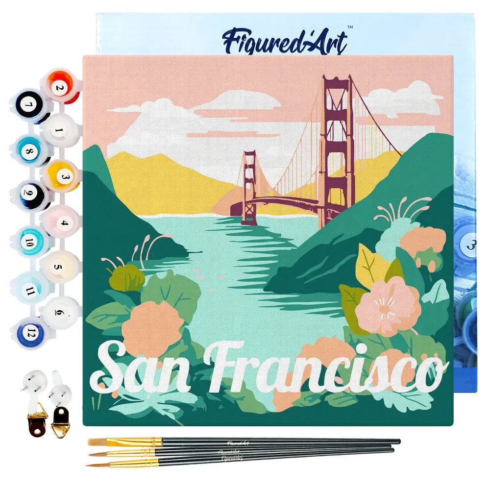 Peinture par numéros - San Francisco