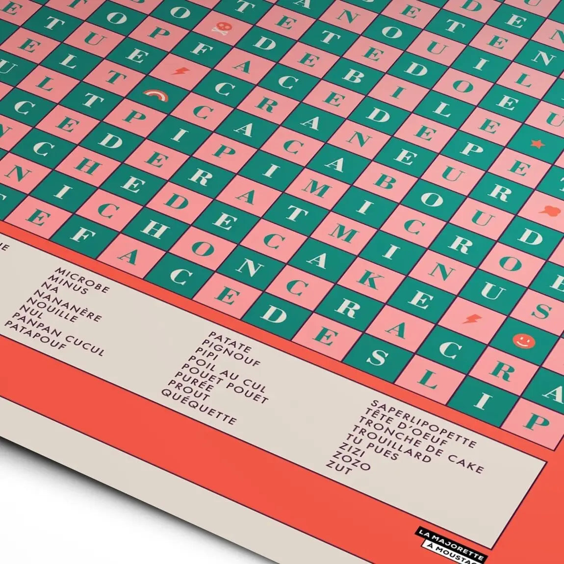 Affiche Les gros mots