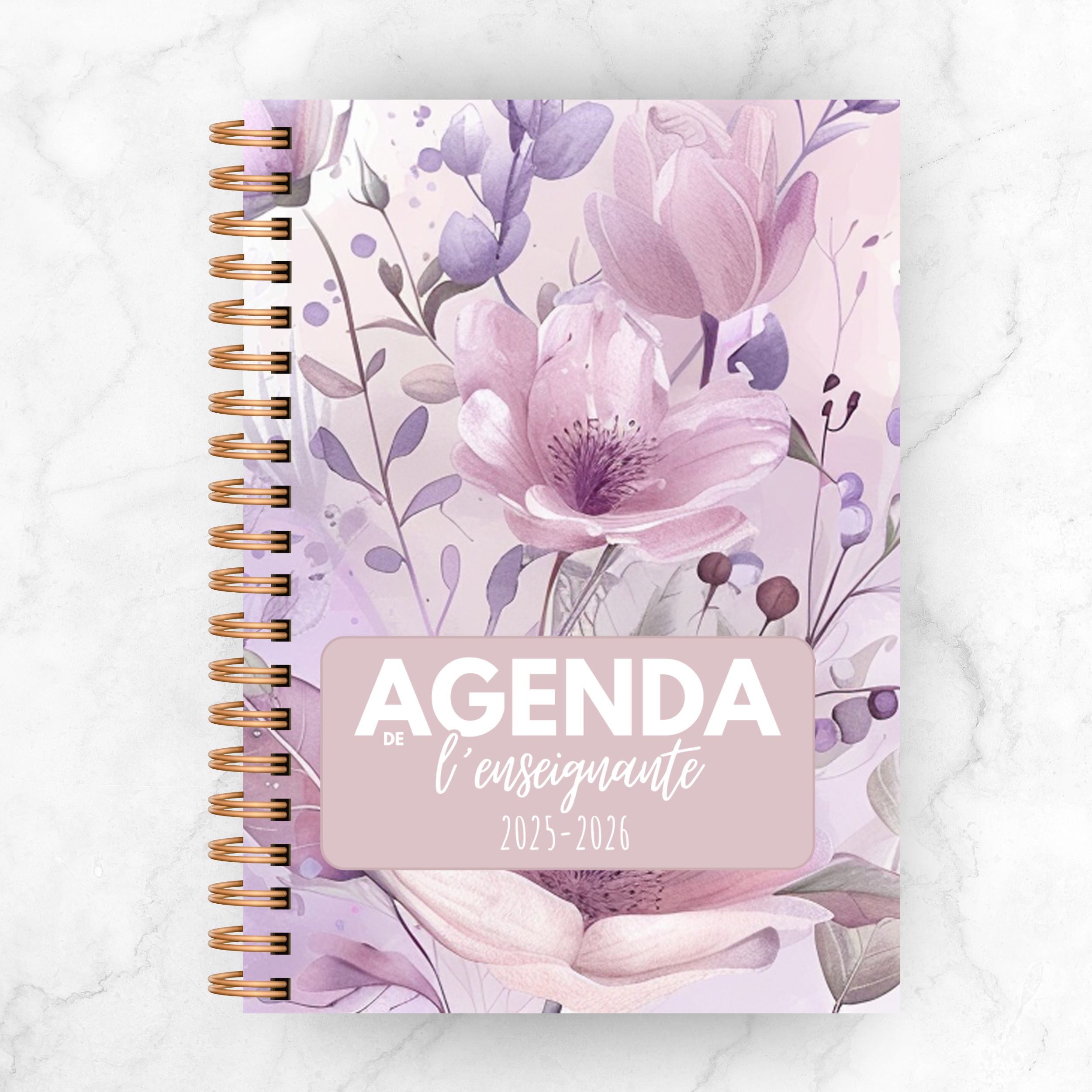 Agenda de l'enseignante LILA