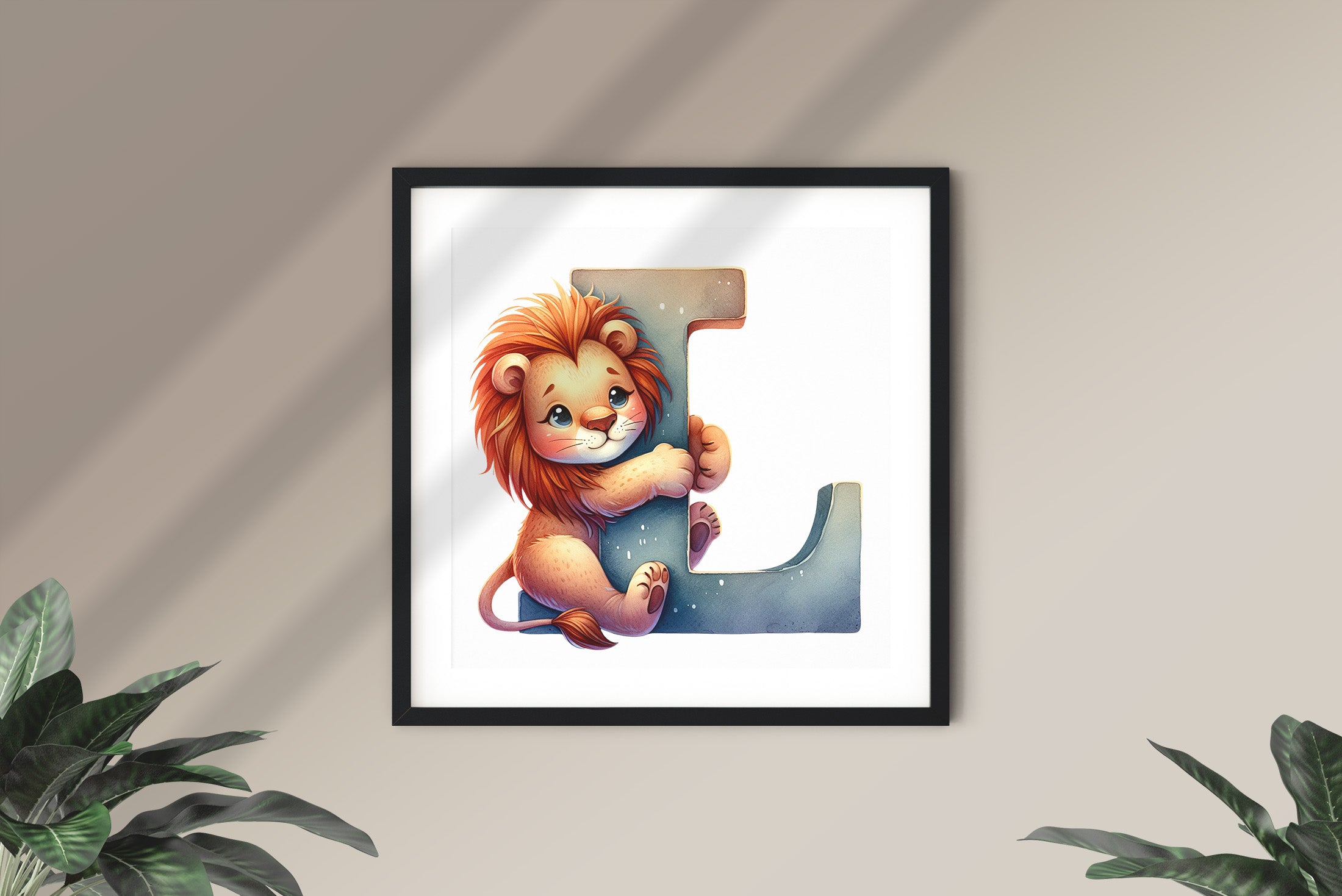 Alphabet animaux mignons - Décoration (PDF)