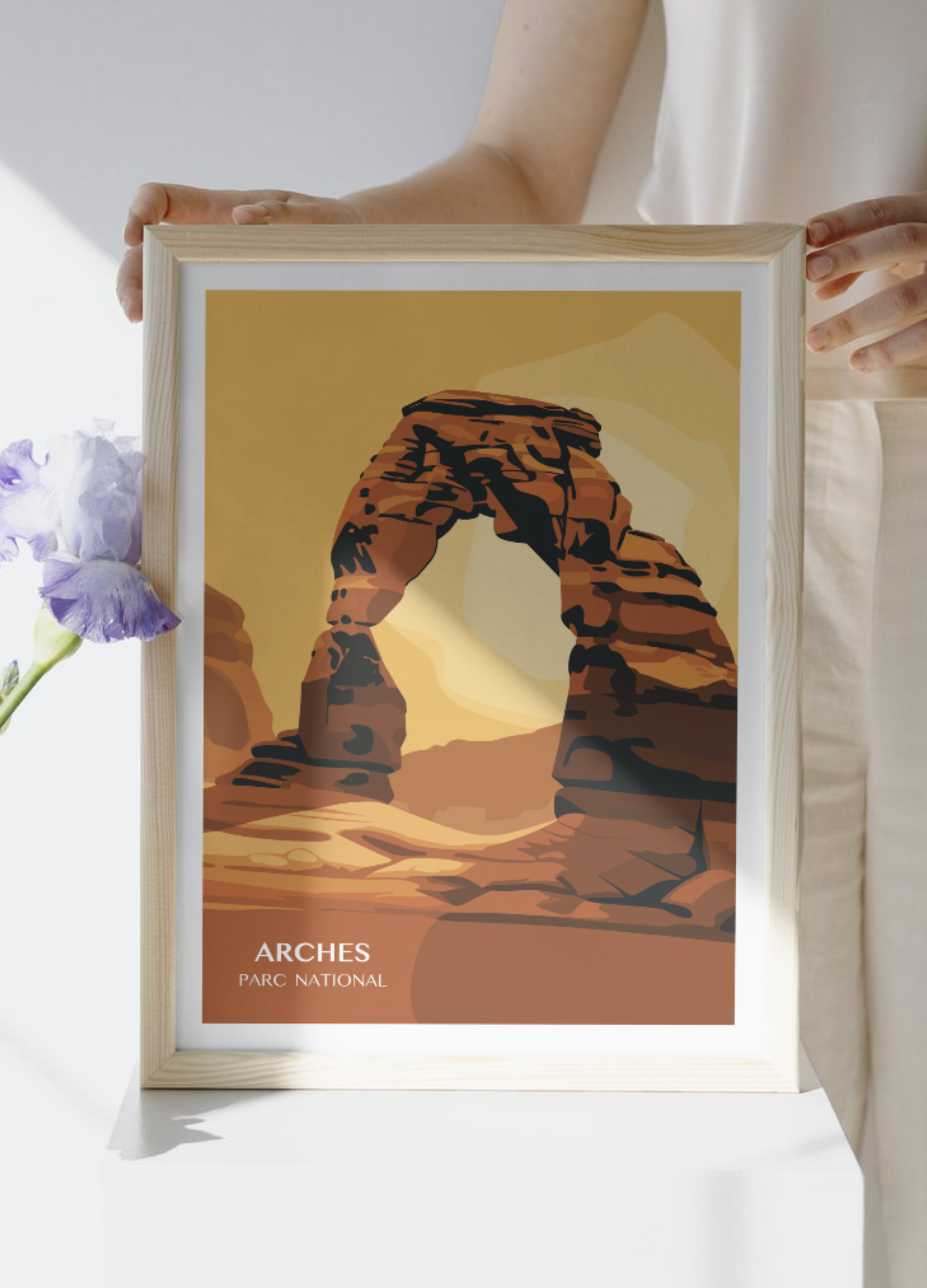 Affiche voyage - Arches 🇺🇸