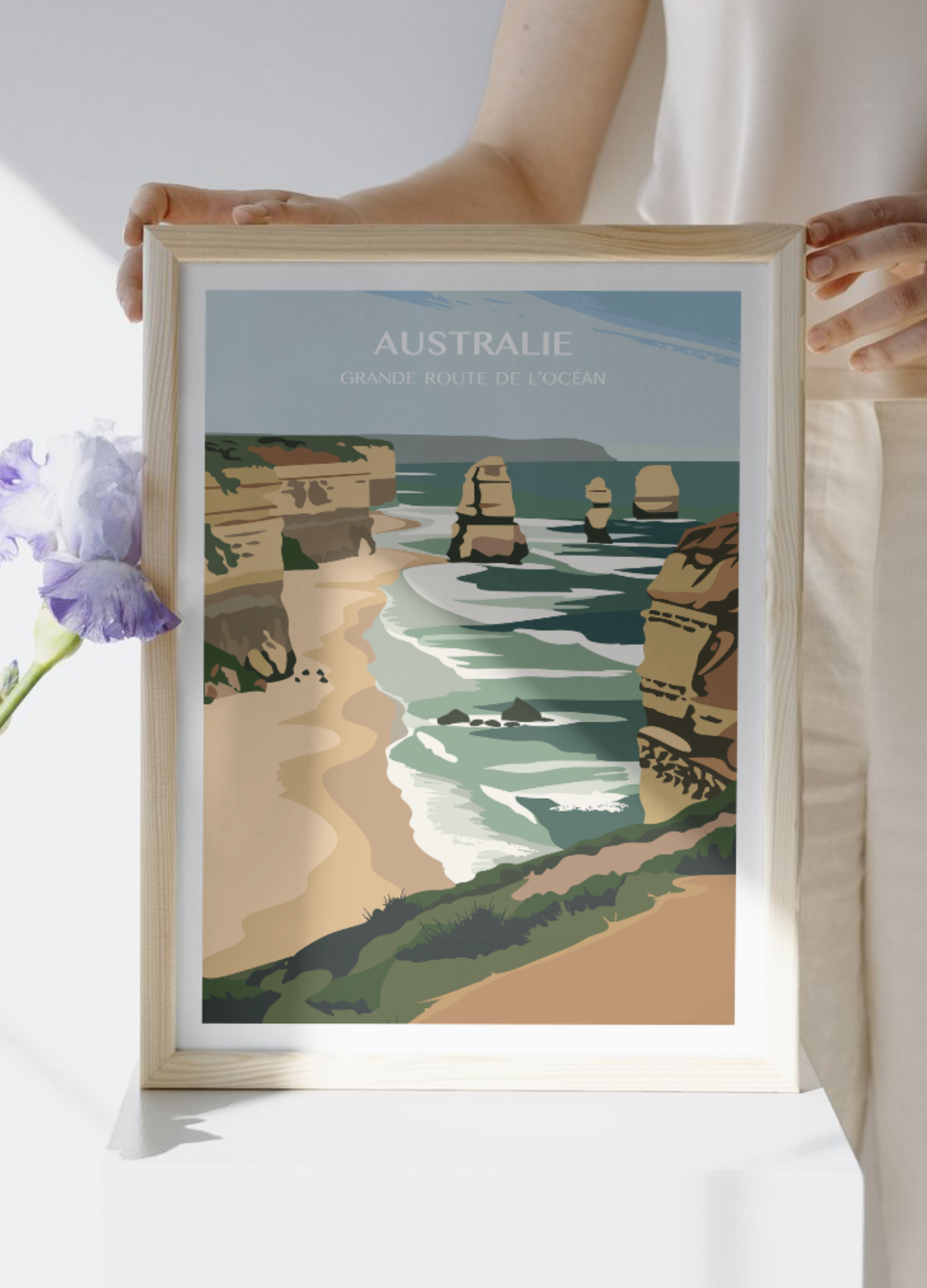 Affiche voyage - Route de l'océan 🇦🇺