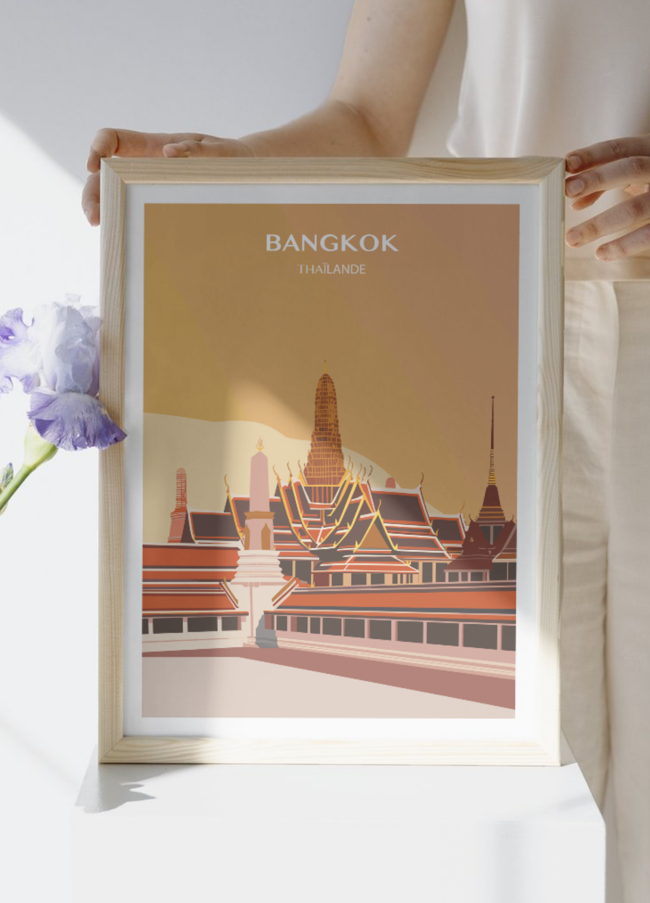 Affiche voyage - Bangkok 🇹🇭