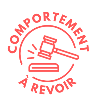 Tampon auto-encreur 58 - Comportement à revoir