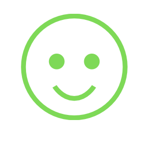 Tampon auto-encreur 73 - Visage souriant