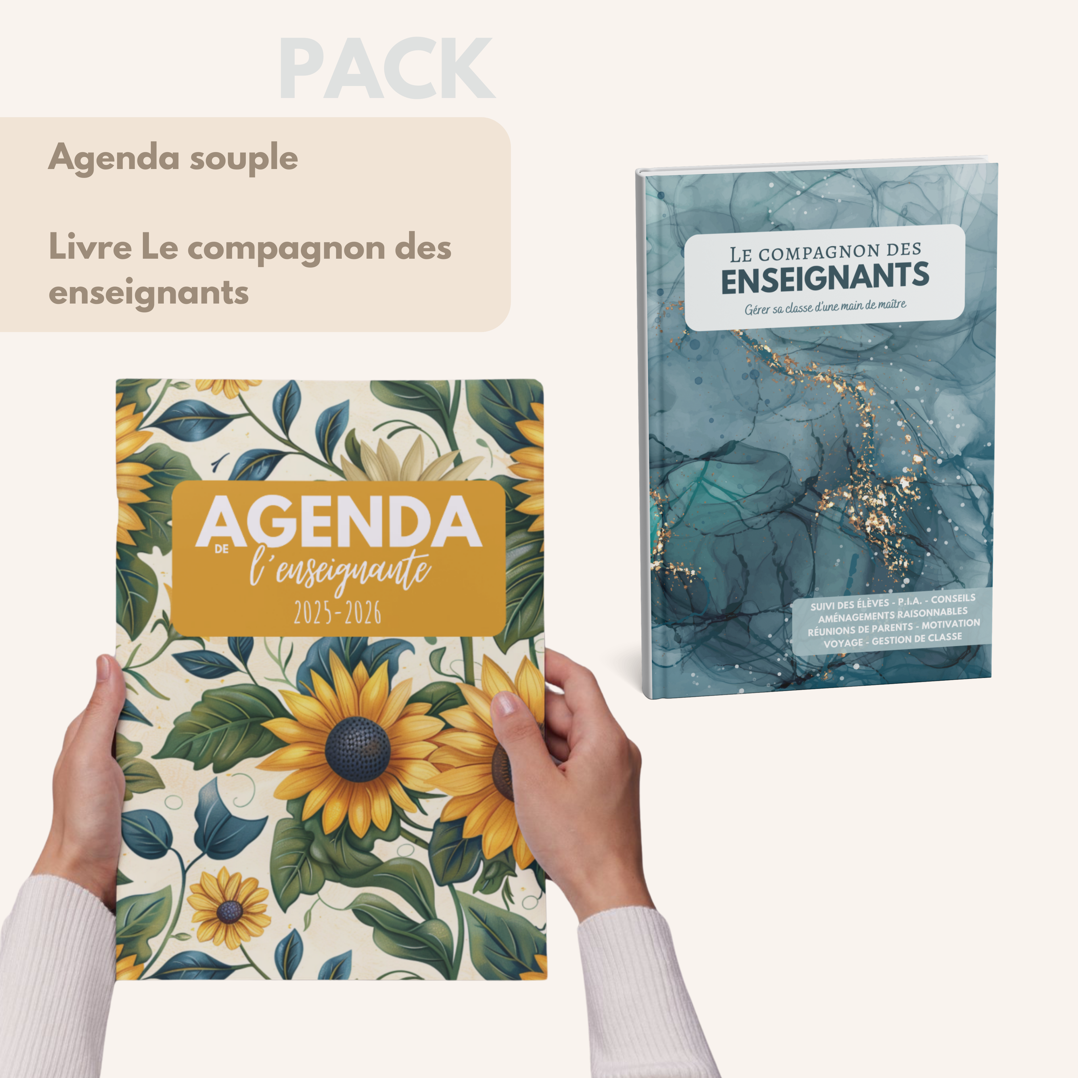 Agenda de l'enseignante SELENA