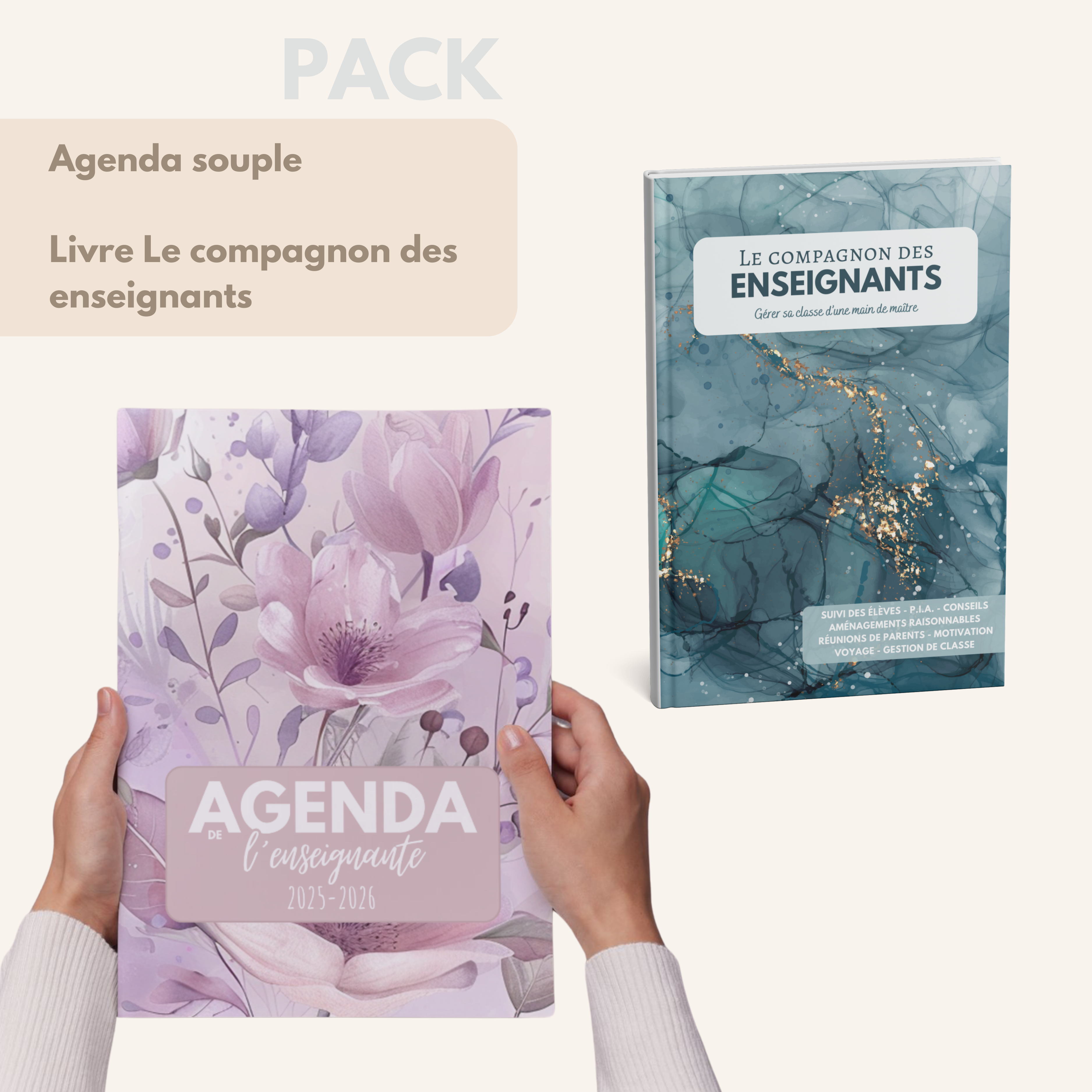 Agenda de l'enseignante LILA