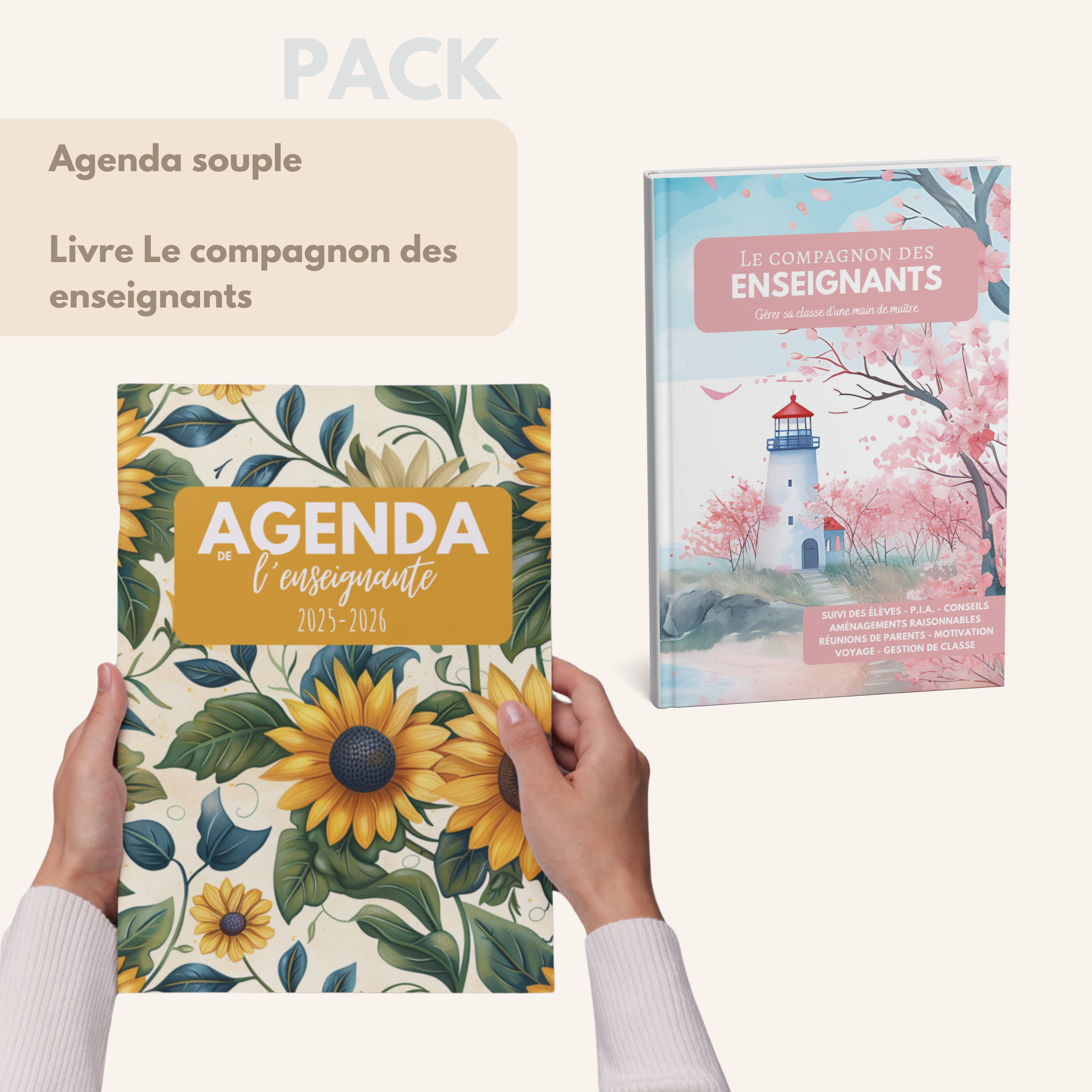 Agenda de l'enseignante SELENA