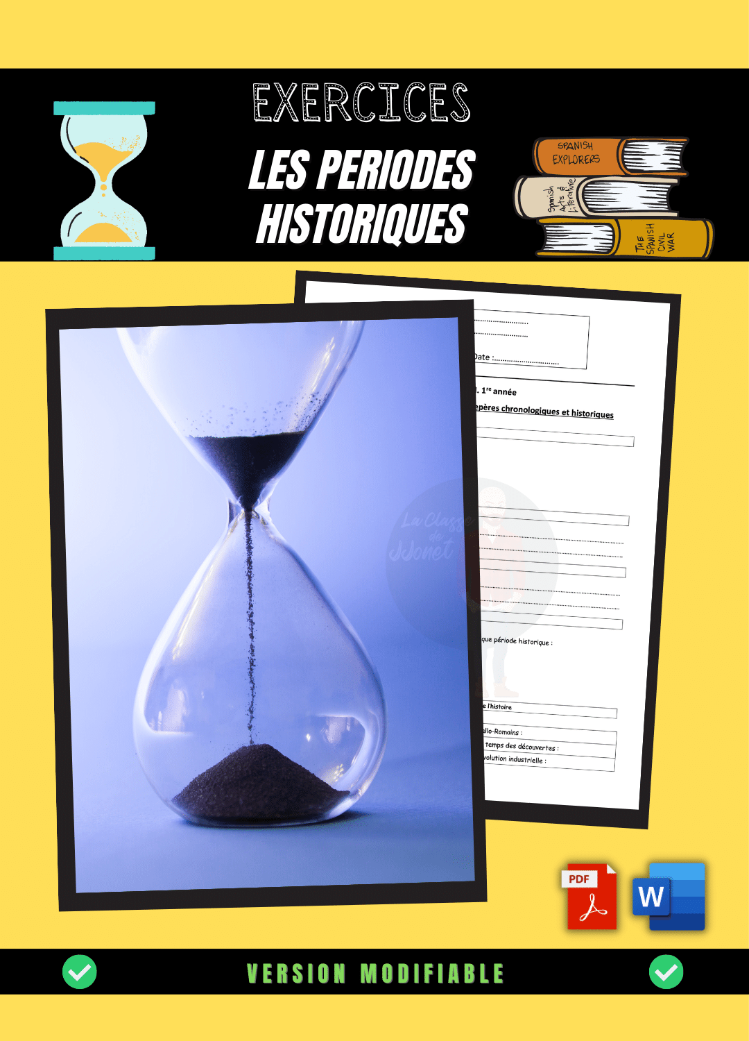 Les périodes historiques - exercices (PDF)