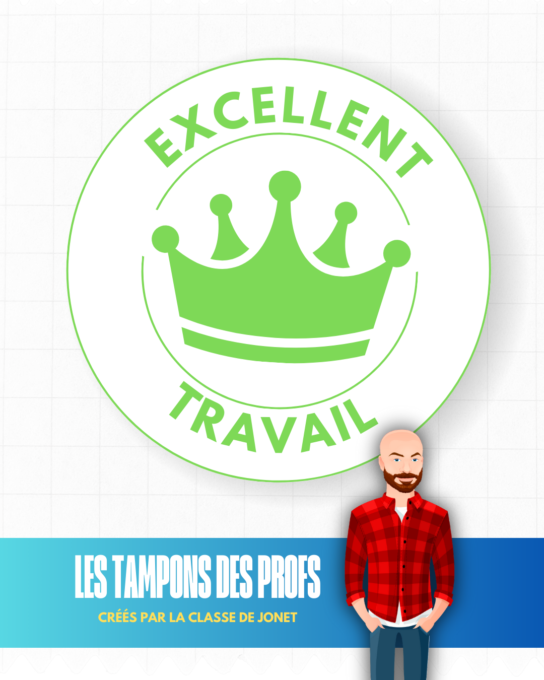 Tampon auto-encreur 01 - Excellent travail