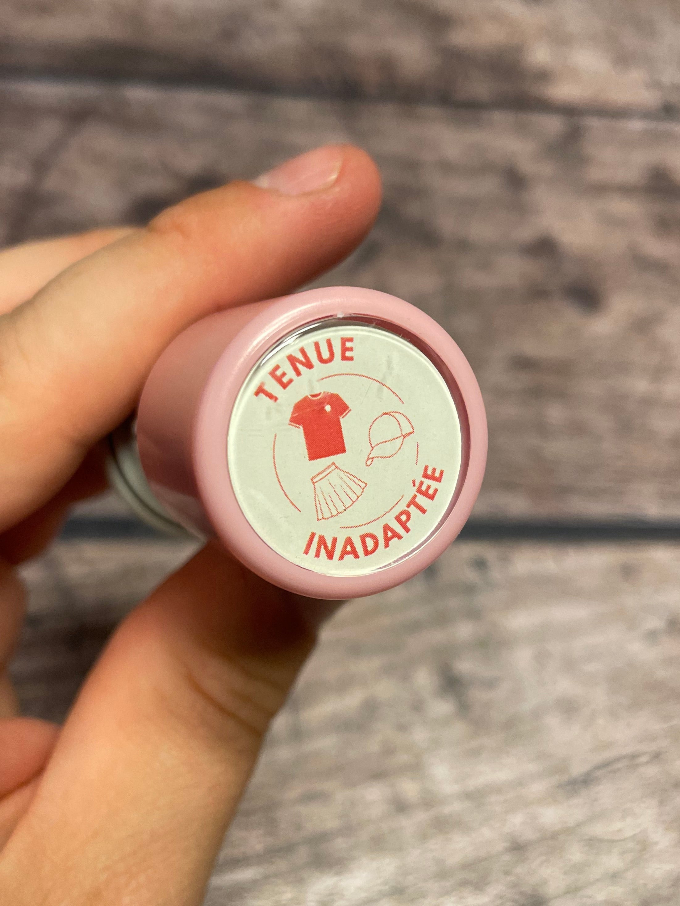 Tampon auto-encreur 60 - Tenue inadaptée