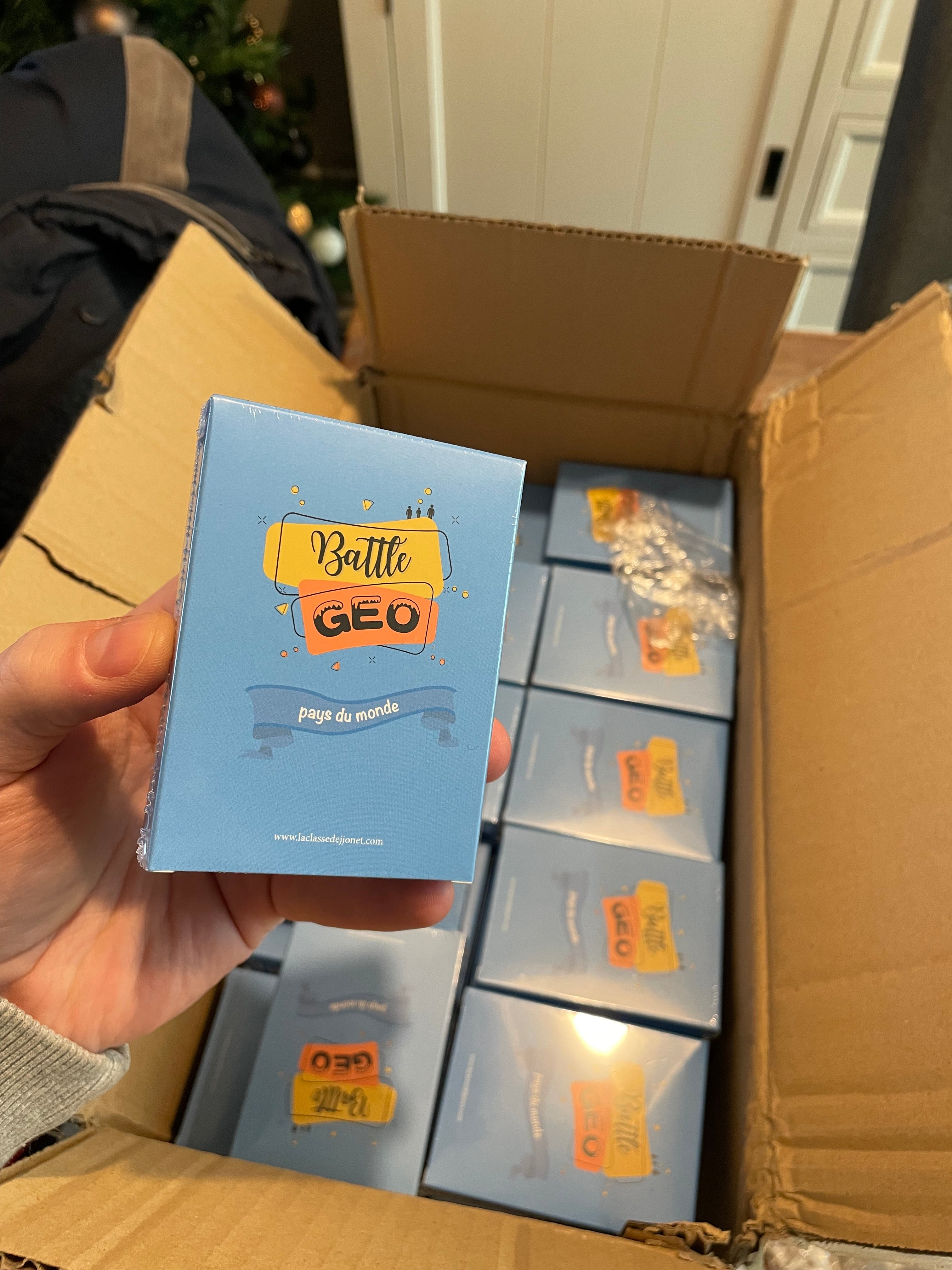 Jeu de cartes - BATTLEGEO : Pays du monde
