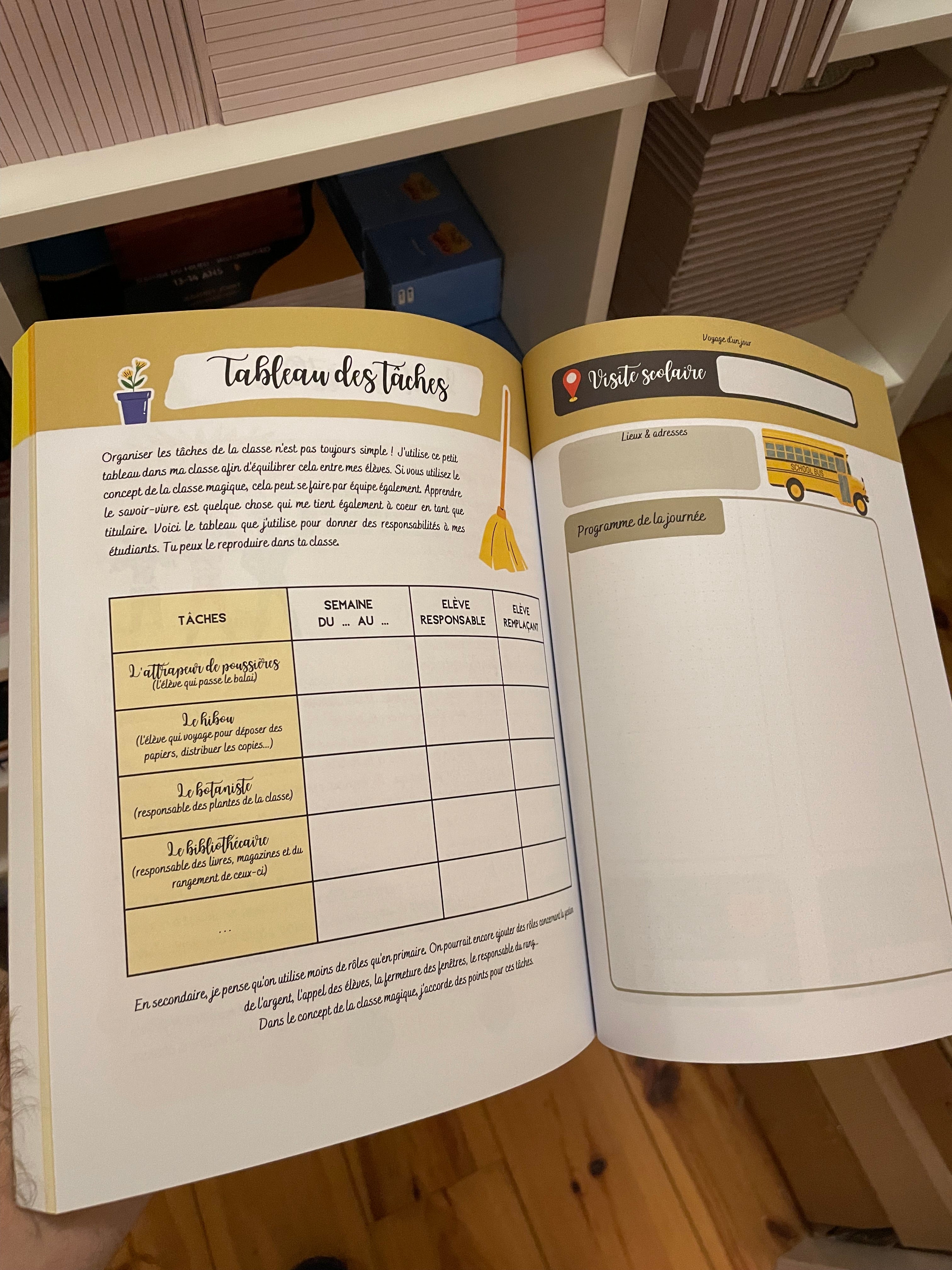 Gérer ma classe d'une main de maître