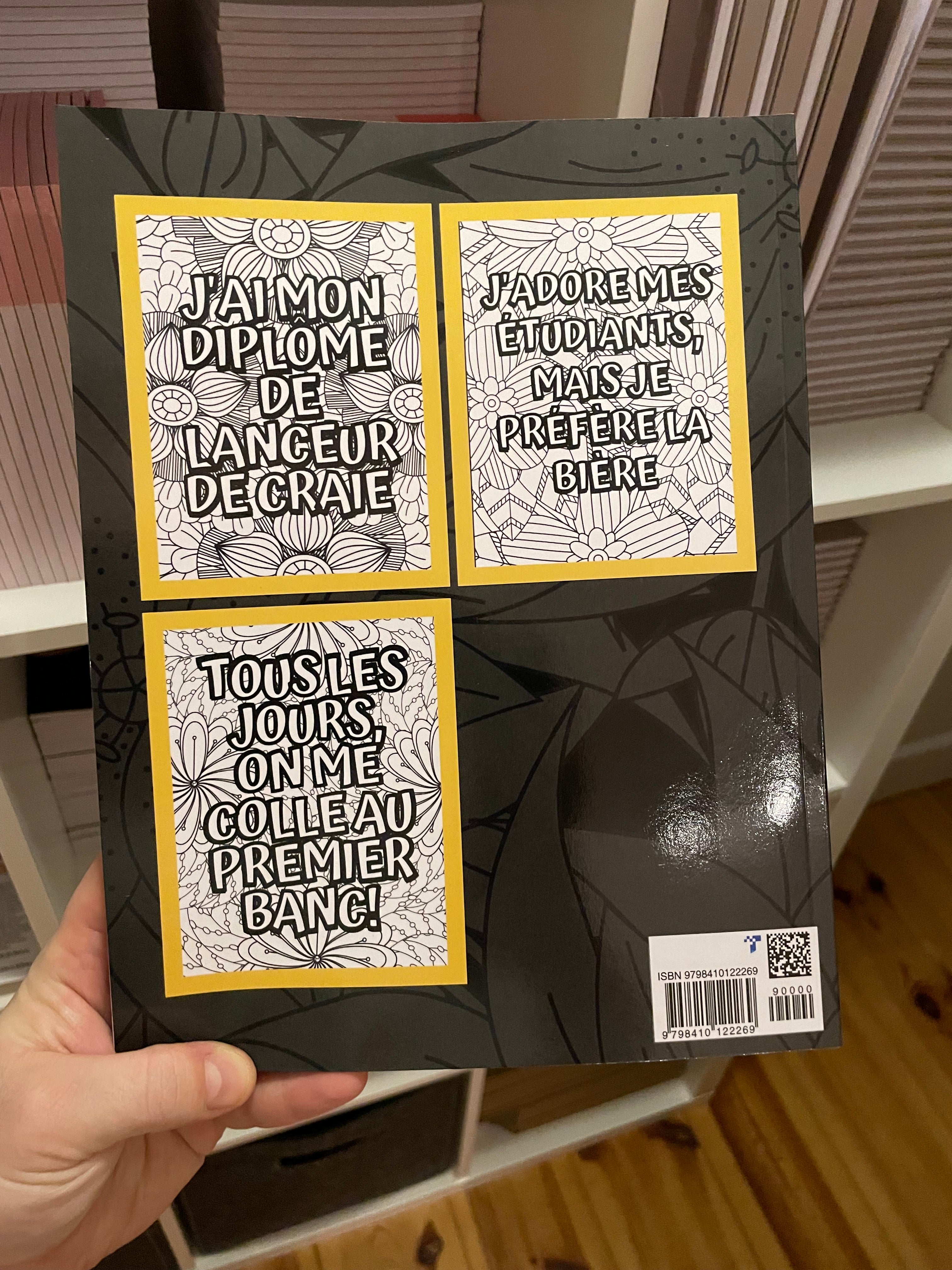 Un peu d'humour dans ce monde de profs