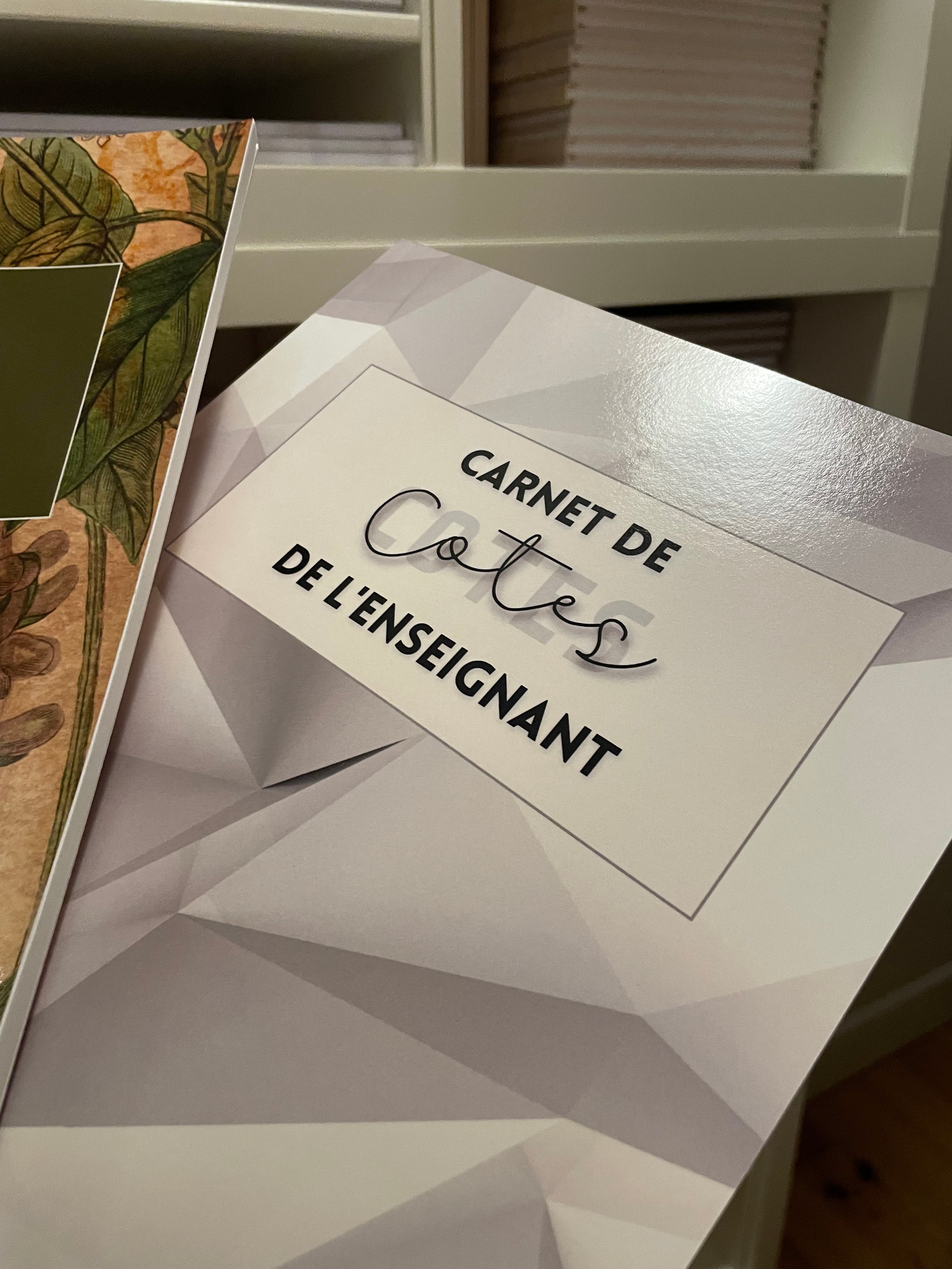 Carnet de cotes / notes