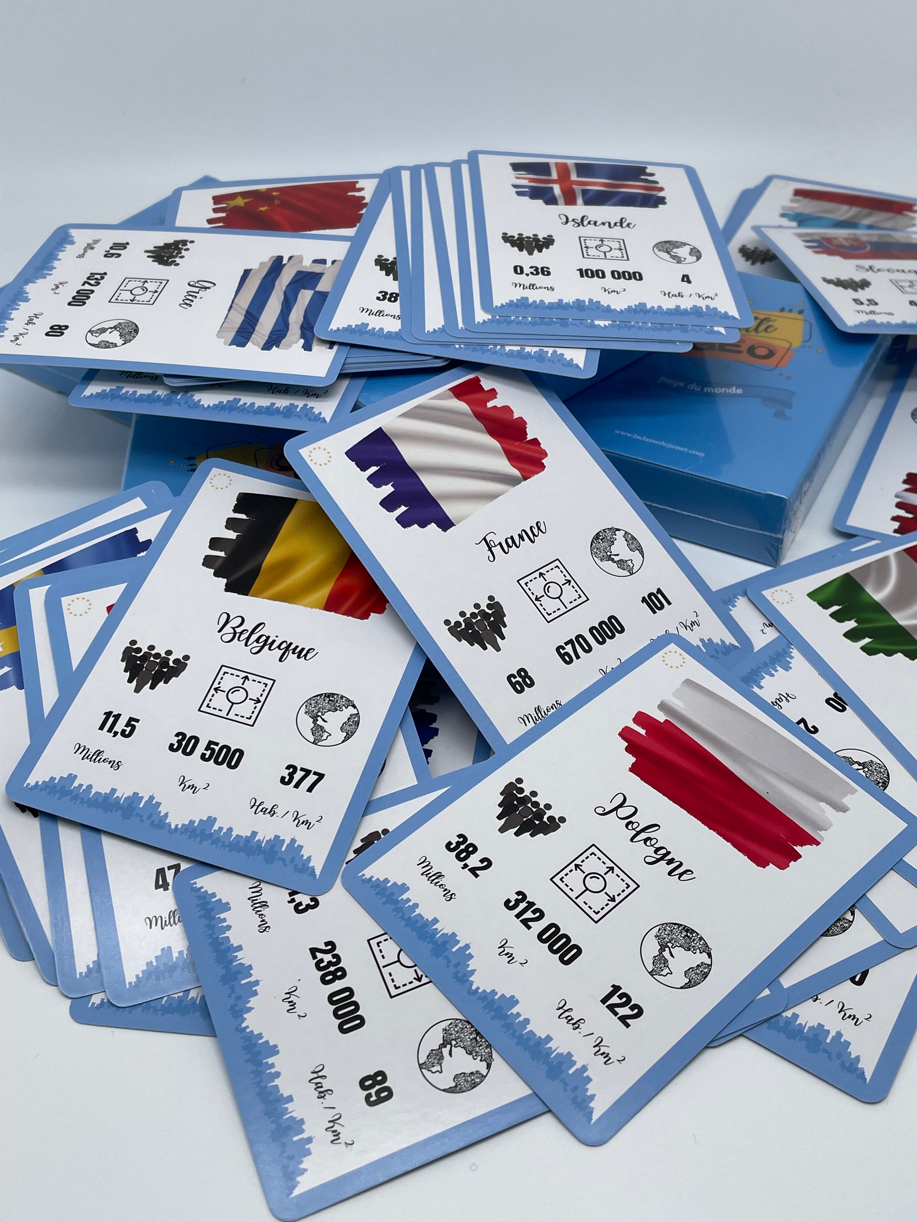 Jeu de cartes - BATTLEGEO : Pays du monde