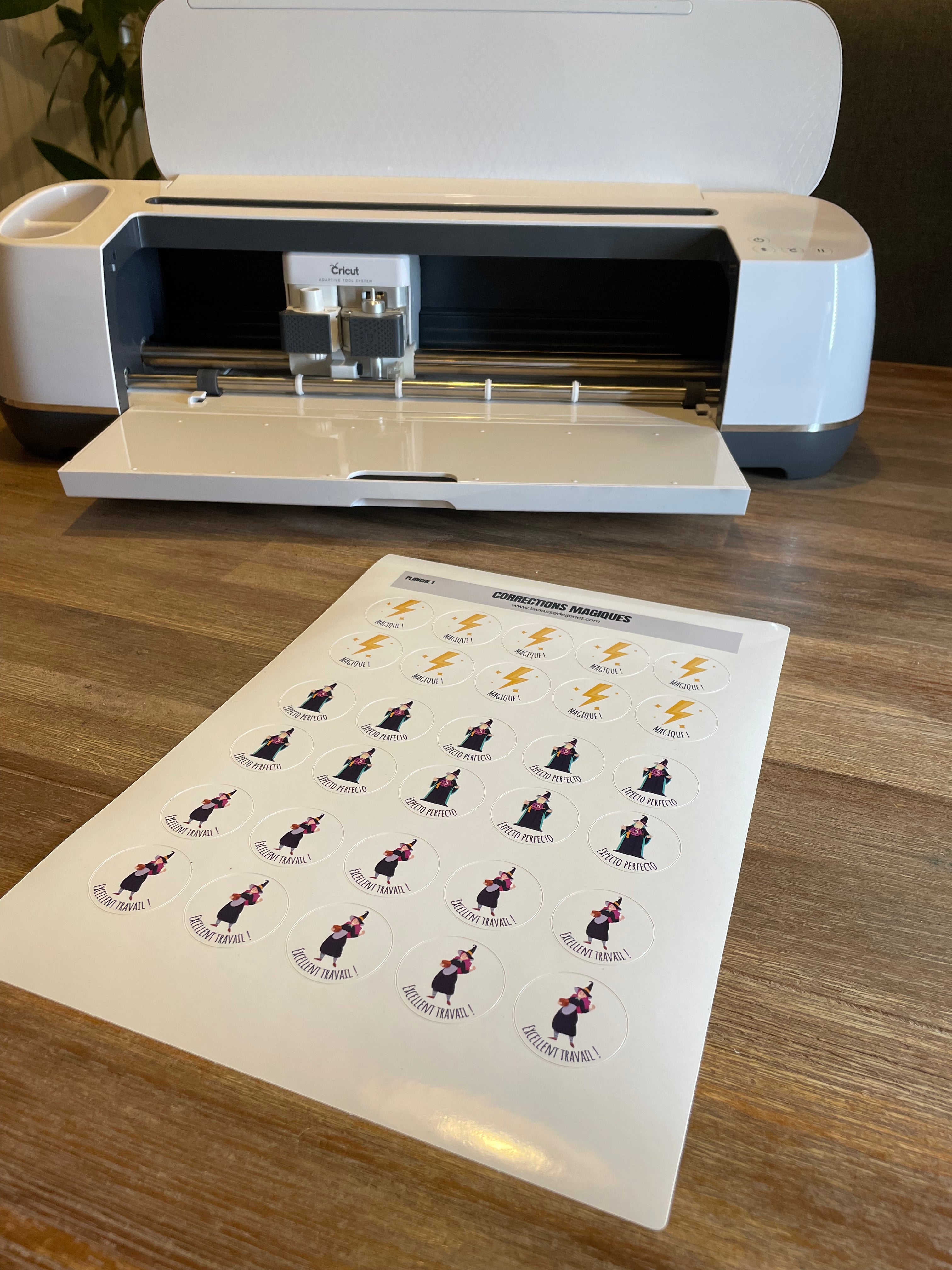 Stickers "corrections magiques" - Planche 1
