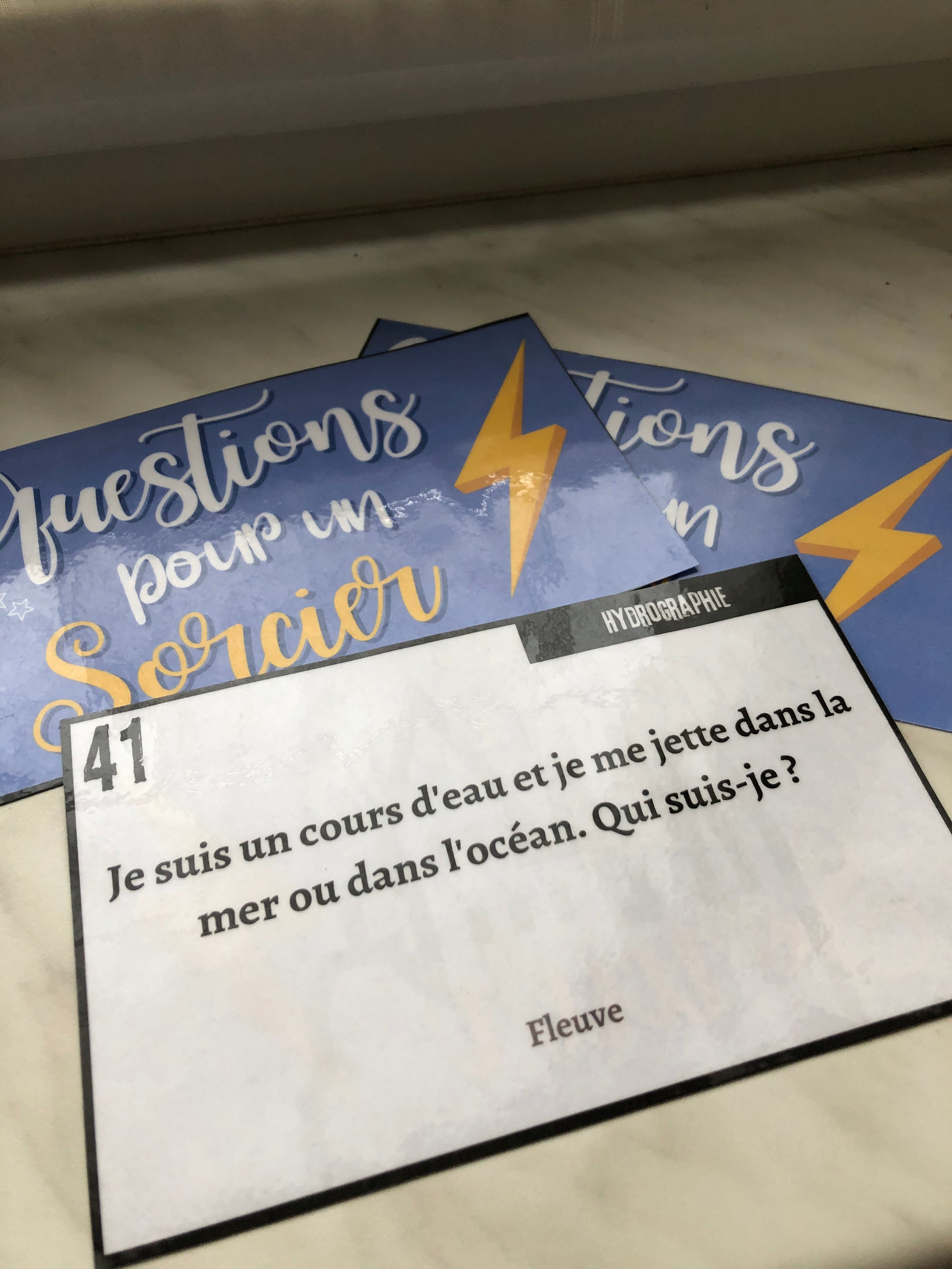 Questions pour un sorcier - Histoire/géo (PDF)