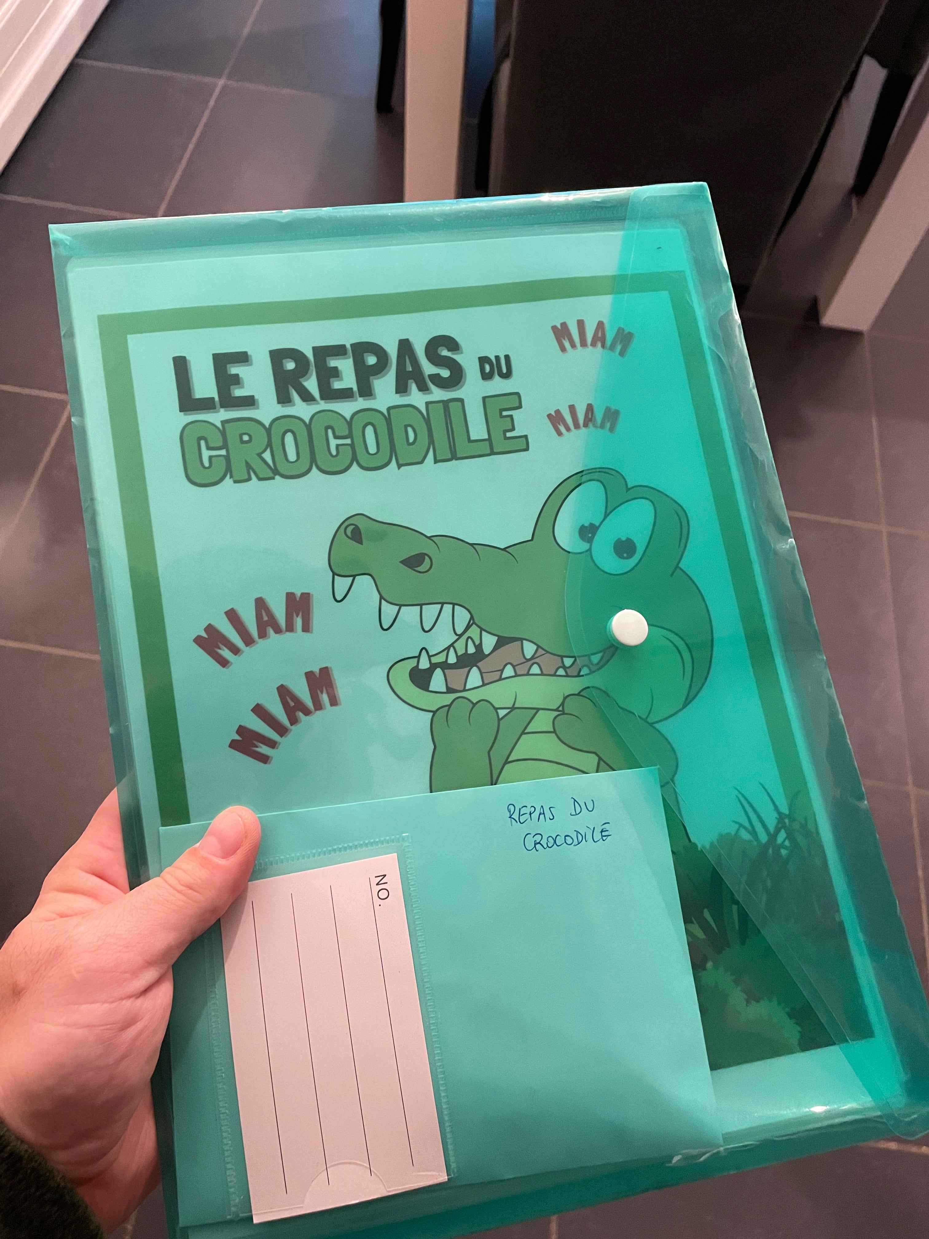 Le repas du crocodile : plus grand, égal ou plus petit (PDF)