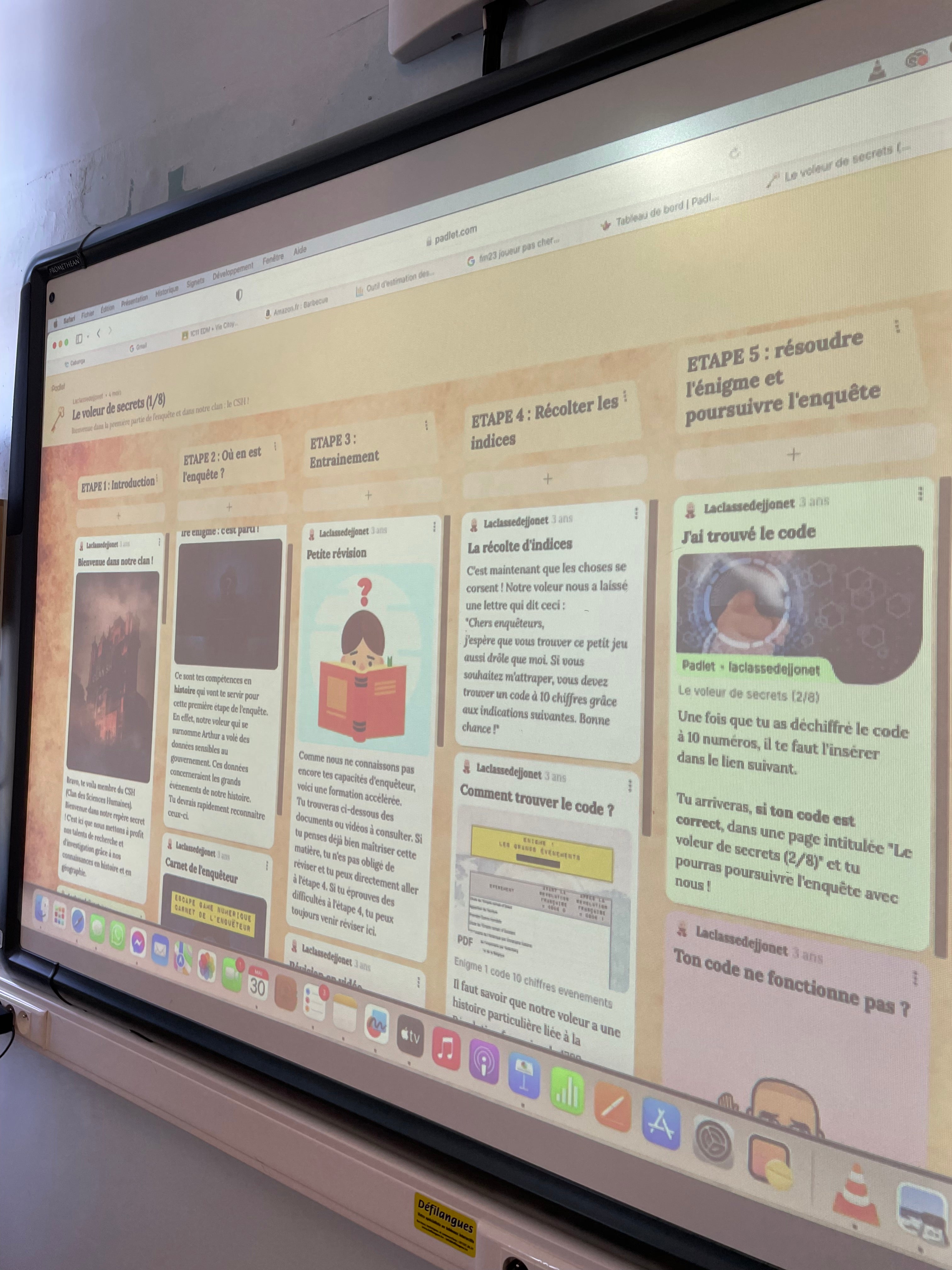 Escape game numérique : Le voleur de secrets (PDF)